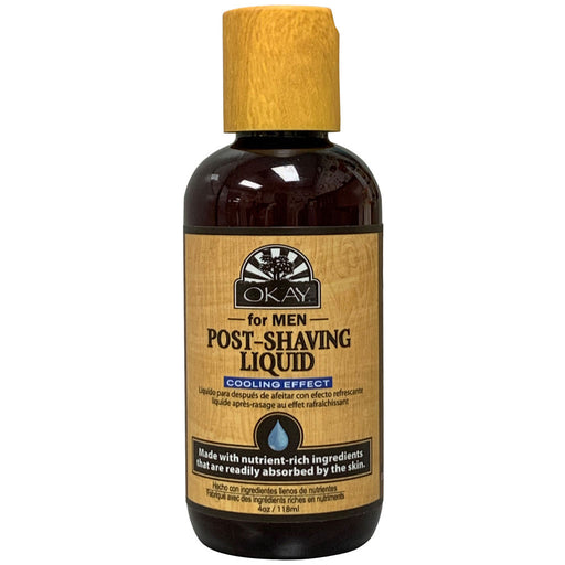 OKAY Men Post Shave Liquid, 4 Oz.