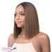 Synthetic Iron Friendly Wig 4 Inch Lace Part Onika,Ttp Chestnut Brown
