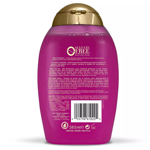 Ogx Pomegranate and Ginger Conditioner 13 Oz.