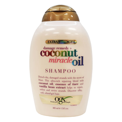 Ogx Coconut Miracle Oil Shampoo 13 Oz.