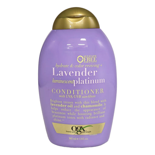 OGX Lavender Luminescent Platinum Conditioner, 13 Oz.