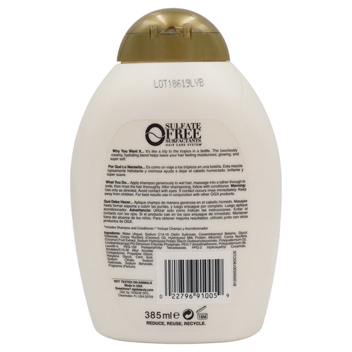 Ogx Coconut Milk Shampoo, 13 Oz.