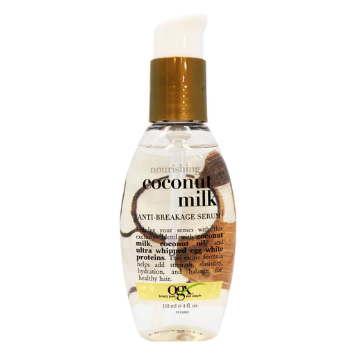 Ogx Coconut Milk Anti Breakage Serum 4 Oz.