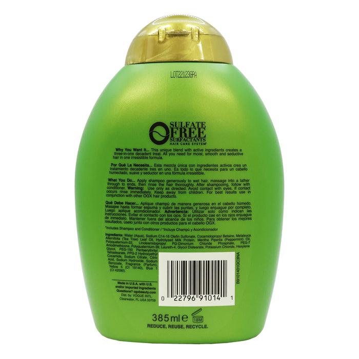Ogx Teatree Mint Shampoo, 13 Oz.