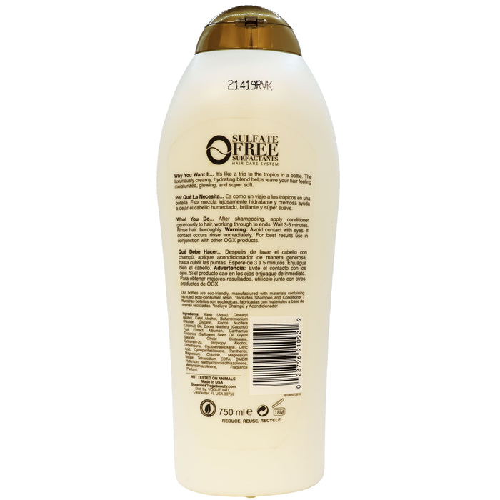 Ogx Coconut Milk Conditioner 25.4 Oz.