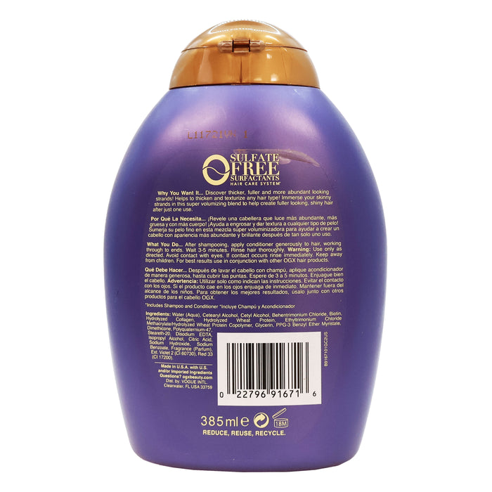 Ogx Biotin and Collagen Conditioner 13 Oz.