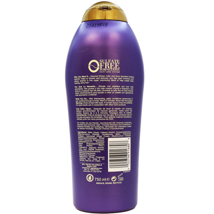 Ogx Biotin and Collagen Conditioner 25.4 Oz.