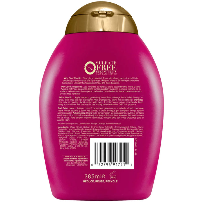 OGX Keratin Oil Antibreakage Shampoo, 13 Oz.