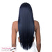 Synthetic 4" Deep Center Parting Lace Wig Paulonia,Att Dark Blue