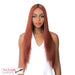 Synthetic 4" Deep Center Parting Lace Wig Paulonia,Att Dark Copper