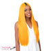 Synthetic 4" Deep Center Parting Lace Wig Paulonia,Att Mustard