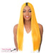 Synthetic 4" Deep Center Parting Lace Wig Paulonia,Att Mustard