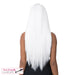 Synthetic 4" Deep Center Parting Lace Wig Paulonia,Att White