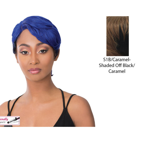Iron Friendly, Hand Tied Side Part, Lace Front Wigs,S1B/Caramel