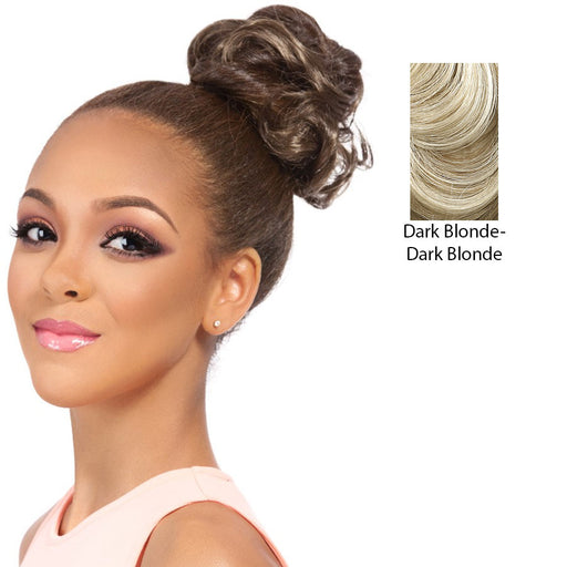 Synthetic Ponytail Fluffy Curly,Dark Blonde