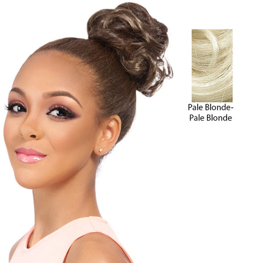 Synthetic Ponytail Fluffy Curly,Pale Blonde