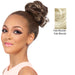 Synthetic Ponytail Fluffy Curly,Pale Blonde