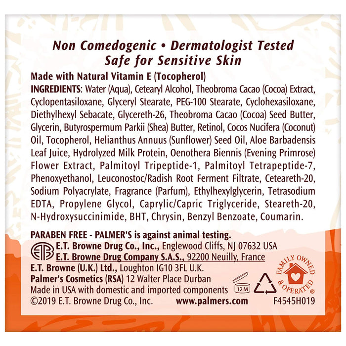 Palmer's Cocoa Butter Moisturizing Night Cream Formula, 2.7 Oz.
