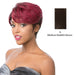 100 Brazilian Human Hair Part S Lace Front Wig Edgy,Dark Brown