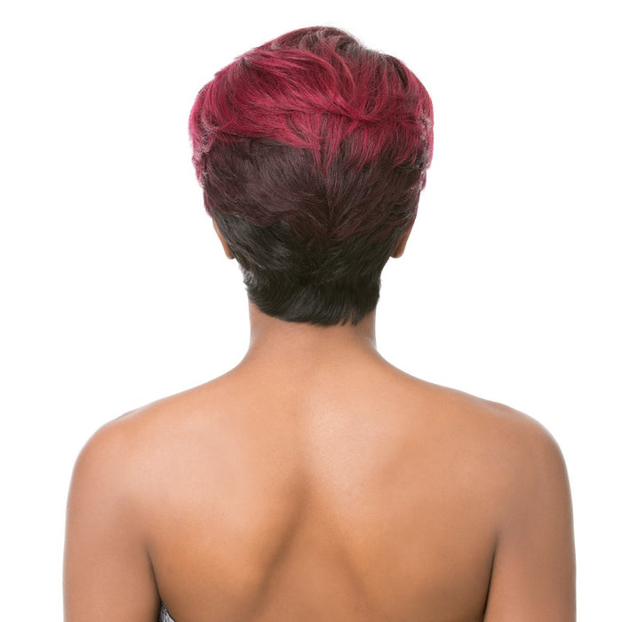 100 Brazilian Human Hair Part S Lace Front Wig Edgy,Tom99J530/1B