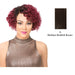 100% Remi Human Hair Part S Wavy Bob Lace Front Wig Willa,Dark Brown