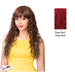 Iron Friendly Quality Wig 2020 Q Ariel,Deep Red