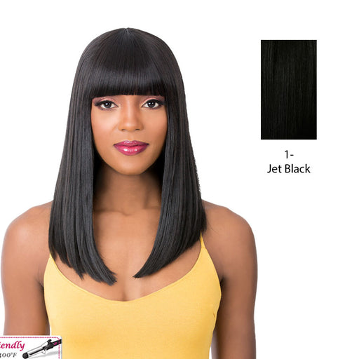 Synthetic Wig - Q Atlanta,Black
