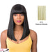 Synthetic Wig - Q Atlanta,Platinum Blonde