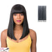 Synthetic Wig - Q Atlanta,Denim Blue
