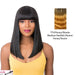 Synthetic Wig - Q Atlanta,Tt4/Honey Blonde