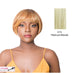 Quality Synthetic Wig Q Bory,Platinum Blonde