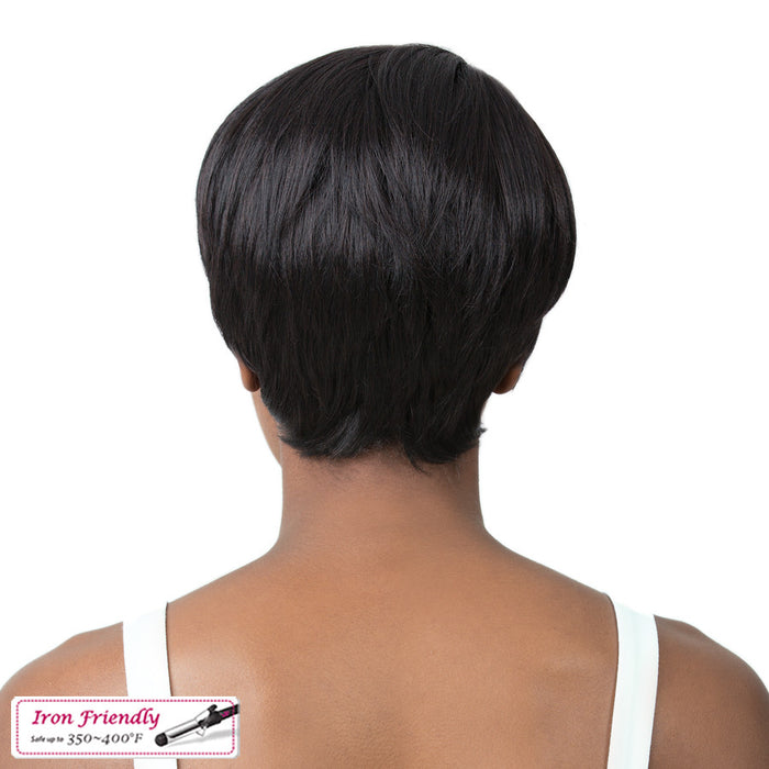 Iron Friendly Quality Wig 2020 Q Kai,Off Black