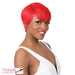 Iron Friendly Quality Wig 2020 Q Kai,Fire Red