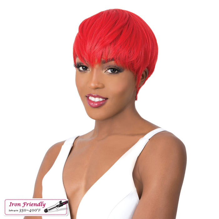 Iron Friendly Quality Wig 2020 Q Kai,Fire Red