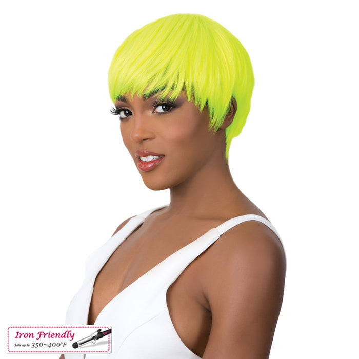 Iron Friendly Quality Wig 2020 Q Kai,Lime