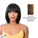 Synthetic Quality 2020 Full Wig - Q Katia,Streaked Blend Of Medium Brown, Strawberry Blonde, And Light Auburn