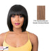 Synthetic Quality 2020 Full Wig - Q Katia,Ttp Chestnut Brown