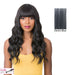 Iron Friendly Quality Wig 2020 Q Mariella,Denim Blue