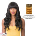 Iron Friendly Quality Wig 2020 Q Mariella,Tt4/Honey Blonde