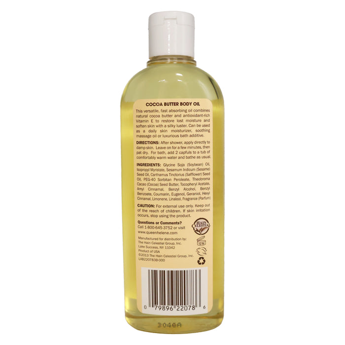 Queen Helene Cocoa Butter Body Oil, 10 Oz.