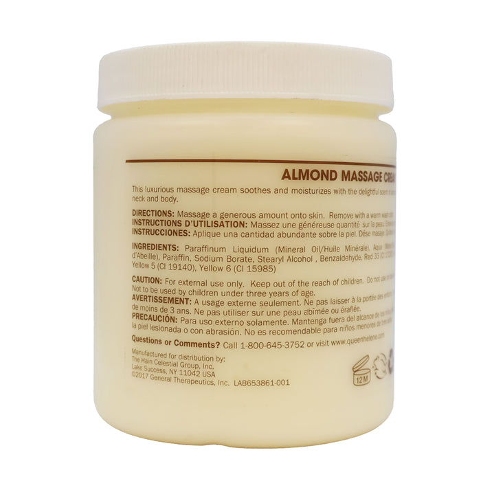 Queen Helene Almond Professional Massage Cream 15 Oz.