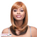 Futura Synthetic Quality Full Wig - Q-Alice,Two Tone Frost Blend Of Deep Golden Brown, And Golden Blonde With Medium Brown Bottom