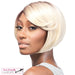 Quality Wig Q Carla,Platinum Blonde With Dark Roots