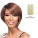 Synthetic Quality Full Wig Short - Q-Cello,Platinum Blonde With Dark Roots