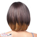 Futura Synthetic Quality Full Wig - Q-Cinnamon,Two Tone Frost Blend Of Dark Auburn Layer Over Strawberry Blonde Bottom