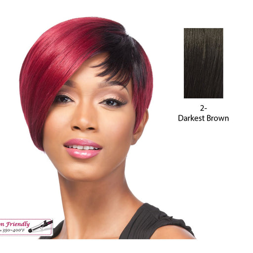 Synthetic Hair Wig Q Cristine,Darkest Brown