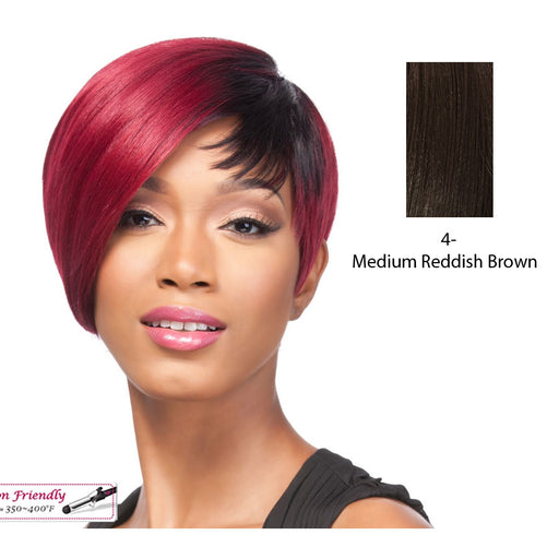 Synthetic Hair Wig Q Cristine,Dark Brown