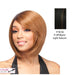 Futura Friendly Wig - Q Elis,Off Black Base With Light Auburn Highlights