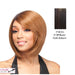Futura Friendly Wig - Q Elis,Off Black Base With Dark Auburn Highlights