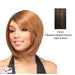 Futura Friendly Wig - Q Elis,Medium Brown Base With Light Auburn Highlights
